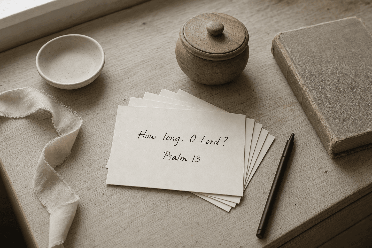 Lament Cards — Hand-Written Scripture for Someone Grieving