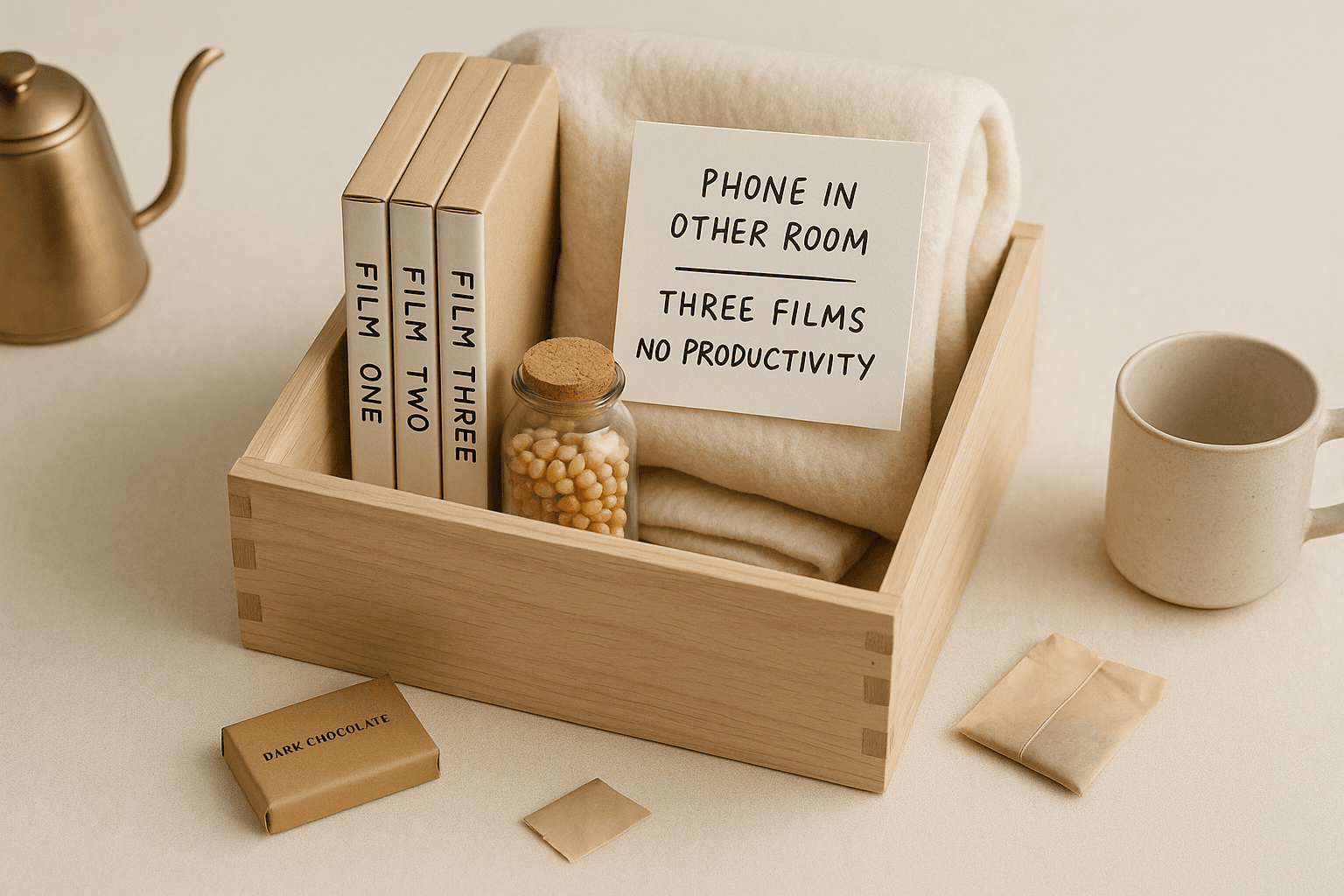 A Comfort Movie Night Kit — Three Films and Permission to Rest