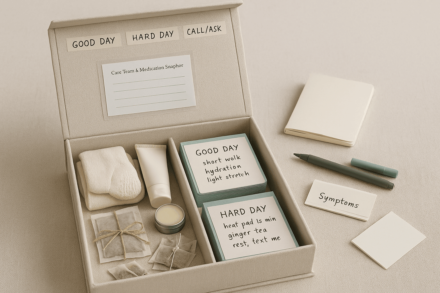 A Good Day / Hard Day Box — For Someone Living with Illness