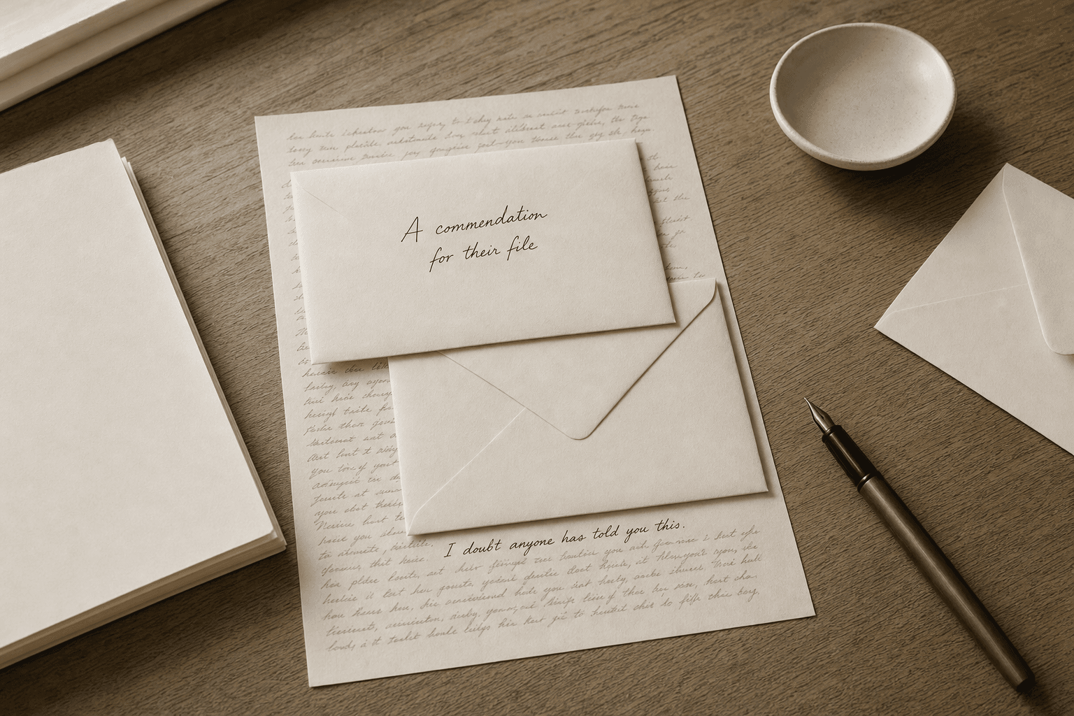 Two Letters for a Teacher or Coach — One for Them, One for Their File