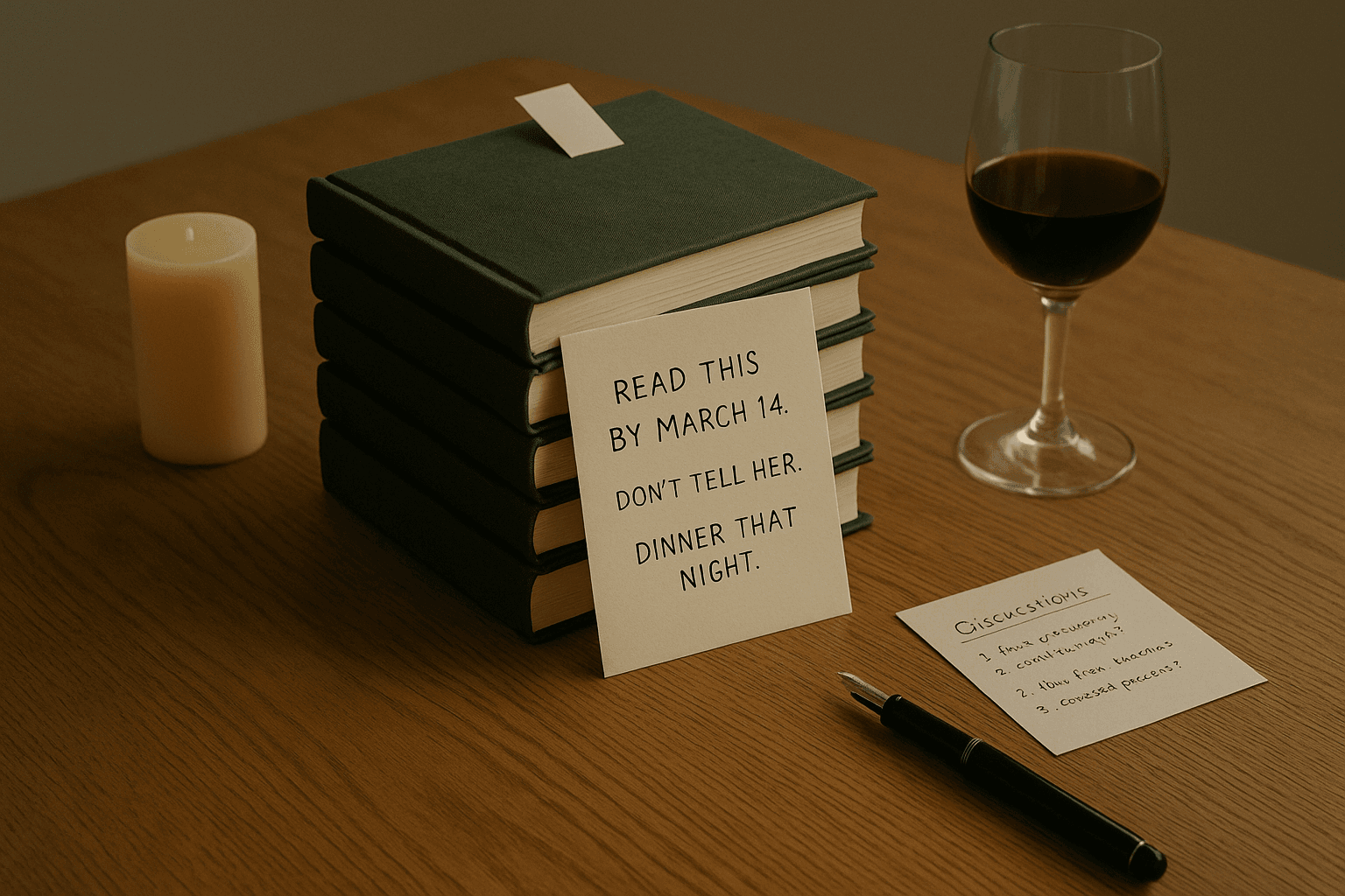 A Literary Salon for a Reader — One Book, Six People, One Evening