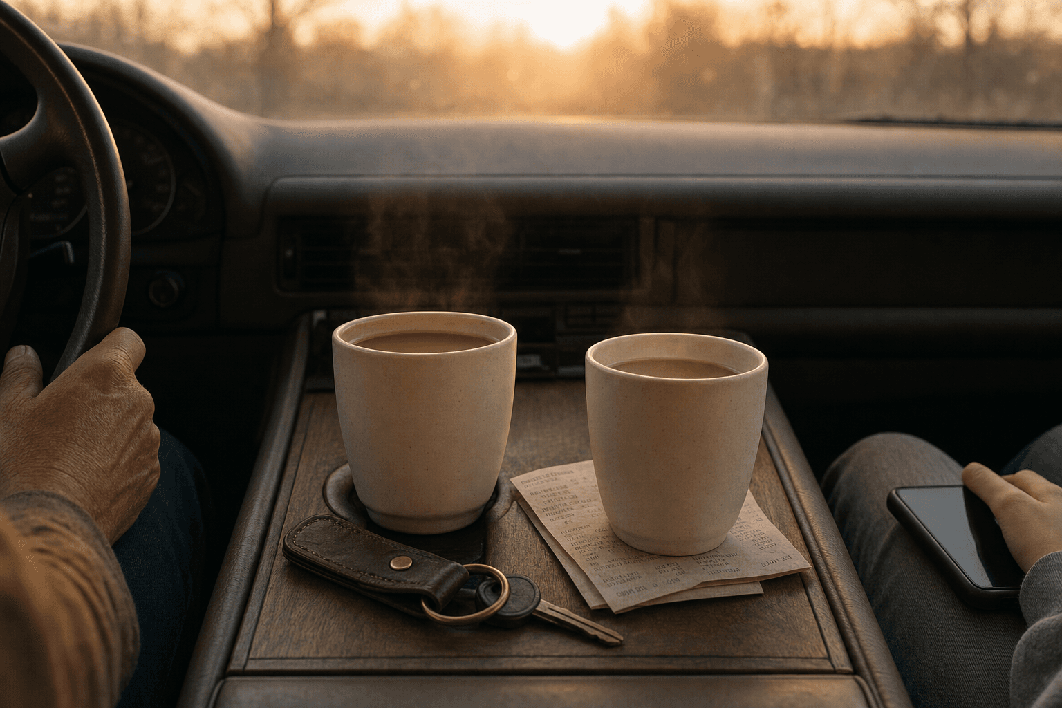 The No-Agenda Drive — A Weekly Side-by-Side Hour for a Drifting Teen
